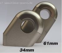 Riser CNC milled round 34
