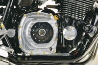 Clutch Cover milled with screen